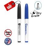 Closeout Certified USA Made - Dry Erase - Bullet Tip Markers Custom Printed