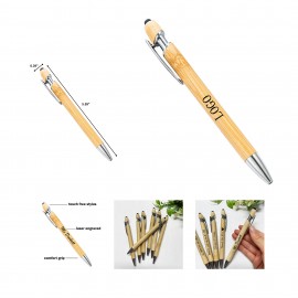 Custom Imprinted Push-Click Stylus Pen