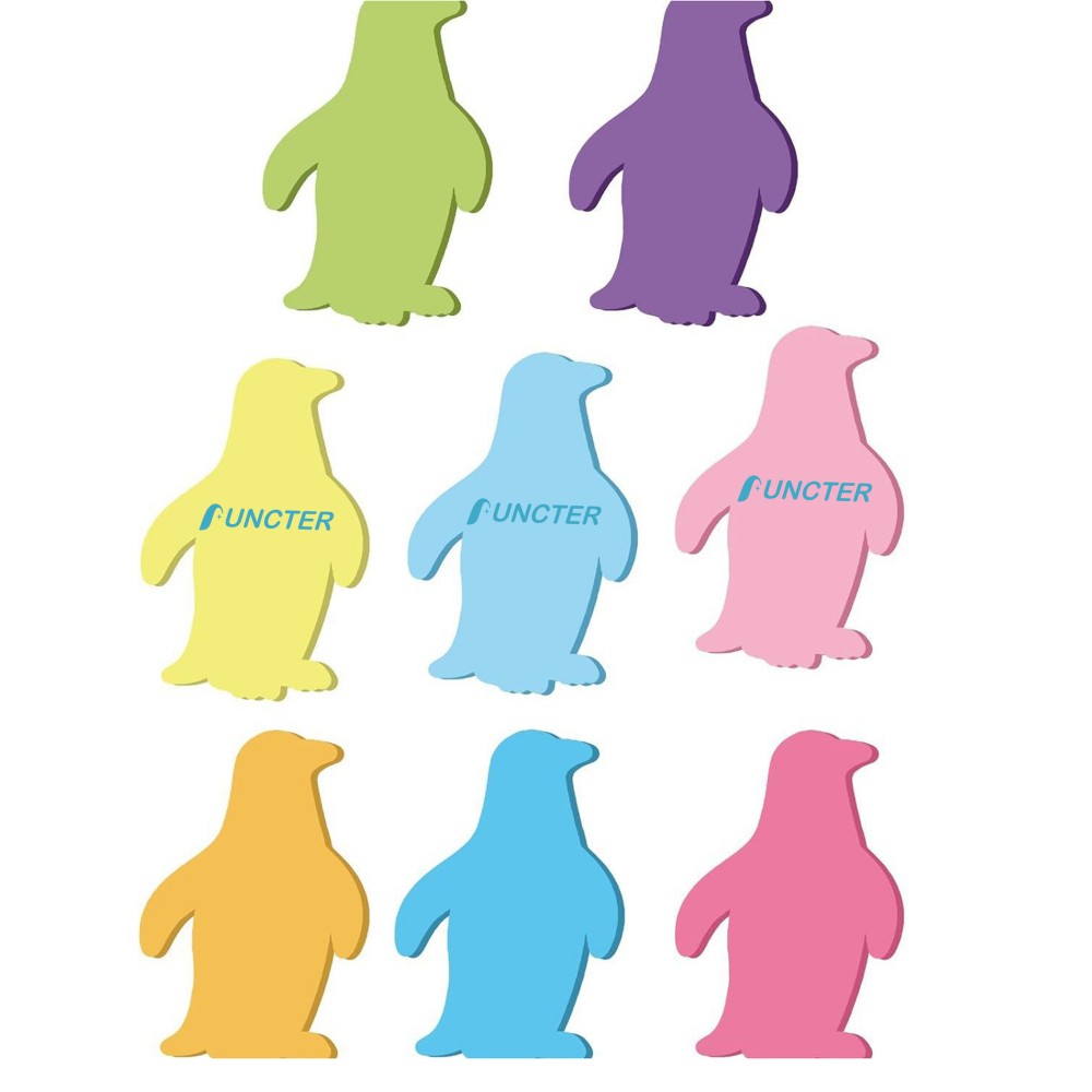 50 Sheets 2.36 x 3.15 inch Adhesive Penguin Shape Sticky Notes Notepaper Logo Branded 50 Sheets 2.36 x 3.15 inch Adhesive Penguin Shape Sticky Notes Notepaper Logo Branded