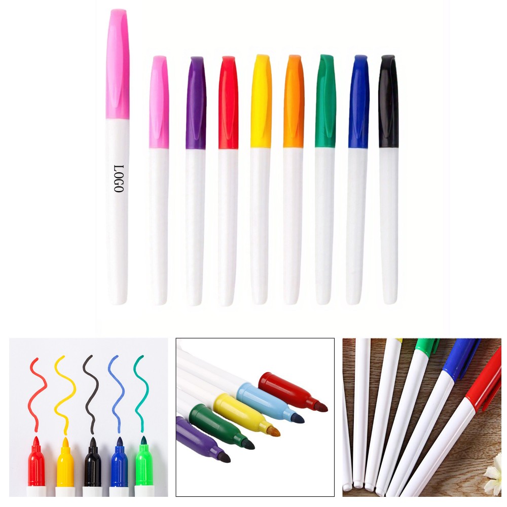 Logo Branded Portable Oil Based Indelible Markers Logo Branded Portable Oil Based Indelible Markers