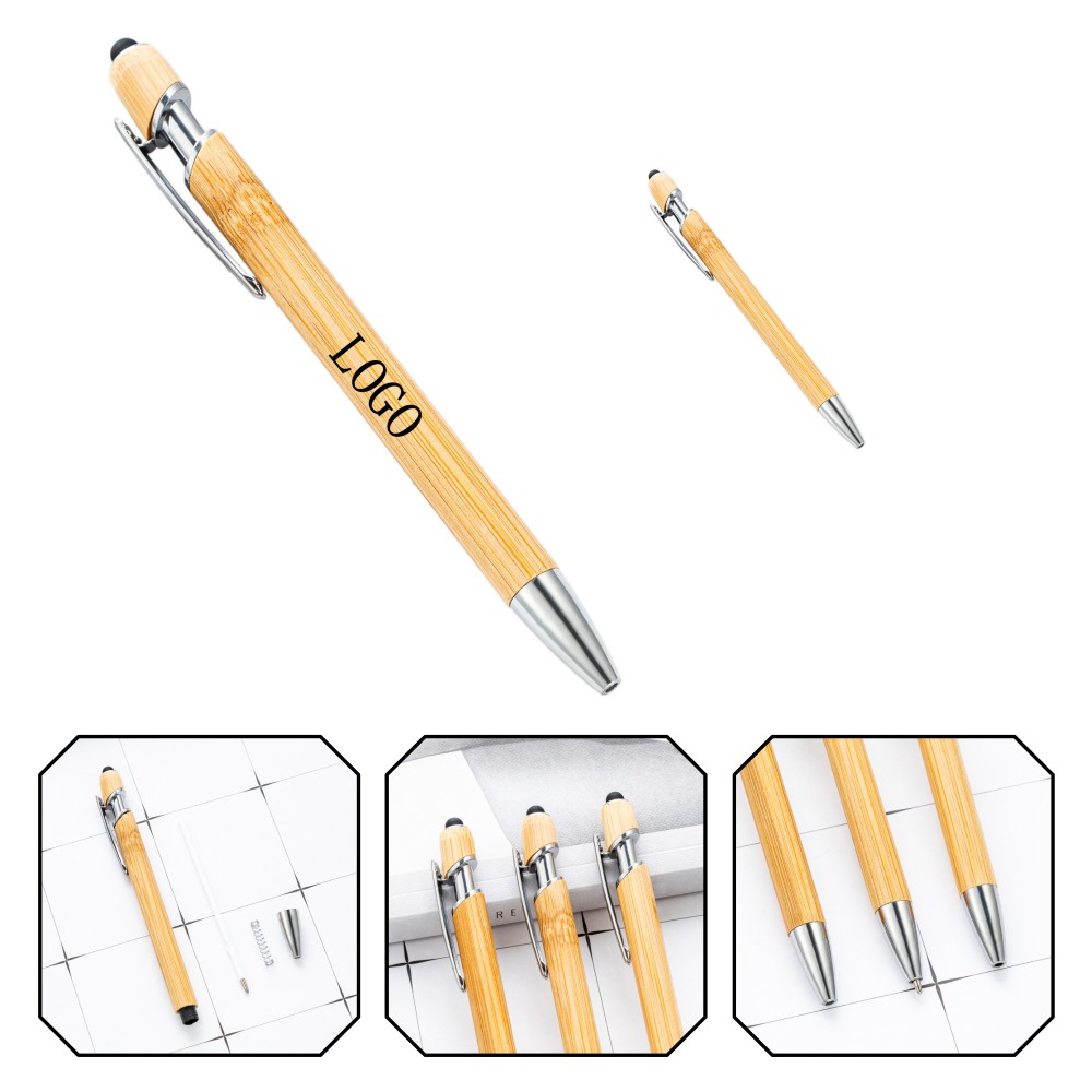 Custom Printed Creative Push-Action Stylus Pen