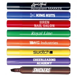 Promotional Liqui-Mark Broadline Chisel Tip Permanent Marker