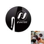 Round Acrylic Drink Marker Wine Glass Recognizer Name Marker Logo Branded