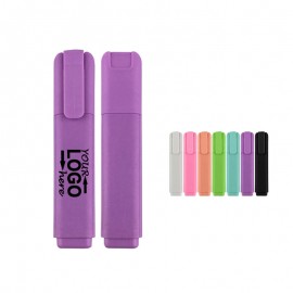 Glitter Highlighter Pen Bright Color Marker Smooth Writing Custom Printed