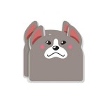 Custom Imprinted Custom 30 Sheets Paper Cute Dog Sticky Notes Notepad