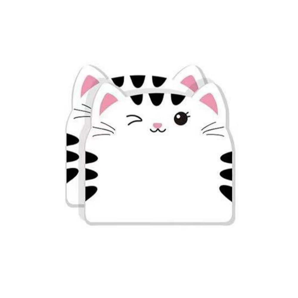 Logo Branded Custom 30 Sheets Cute Cat Post Notes Sticky Notes