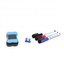 EVA Felt Eraser Marker Pin 3 Piece Logo Branded