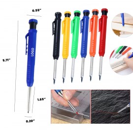 Logo Branded Solid Carpenter Pencil