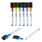 Logo Branded Magnetic White Board Marker w/Eraser