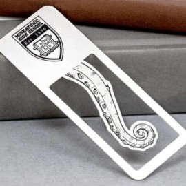 Logo Branded Custom Molded Metal Page Marks