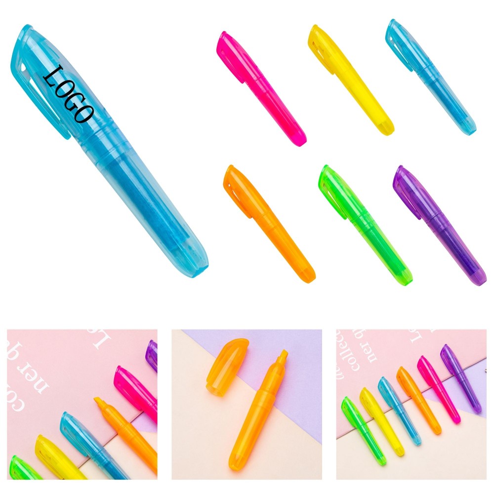 Custom Imprinted Vibrant Slant Tip Art Markers