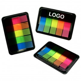 100Pcs Sticky Index Tabs with Logo