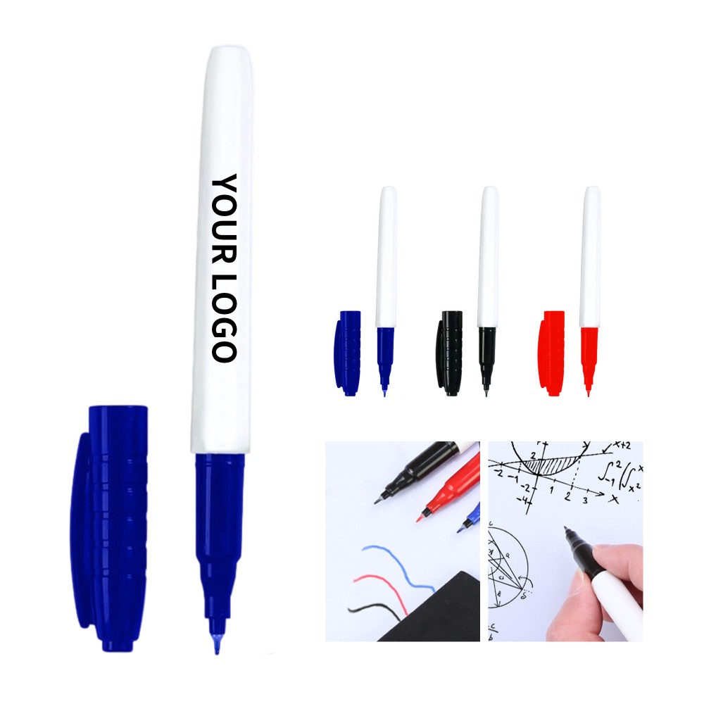 Permanent Art Markers with Quick Drying Ink and Bold Lines Logo Branded
