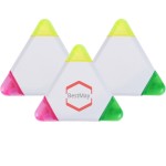 3-Color Triangle Highlighter Logo Branded
