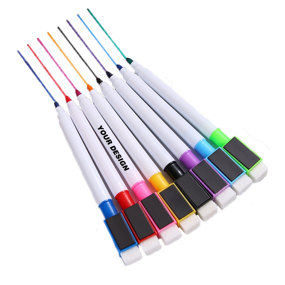 Magnet Whiteboard Marker With Eraser Cap Custom Printed Magnet Whiteboard Marker With Eraser Cap Custom Printed