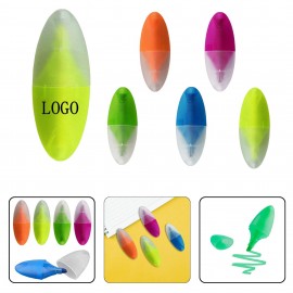 Custom Printed Candy Mini Egg Highlighter Pen