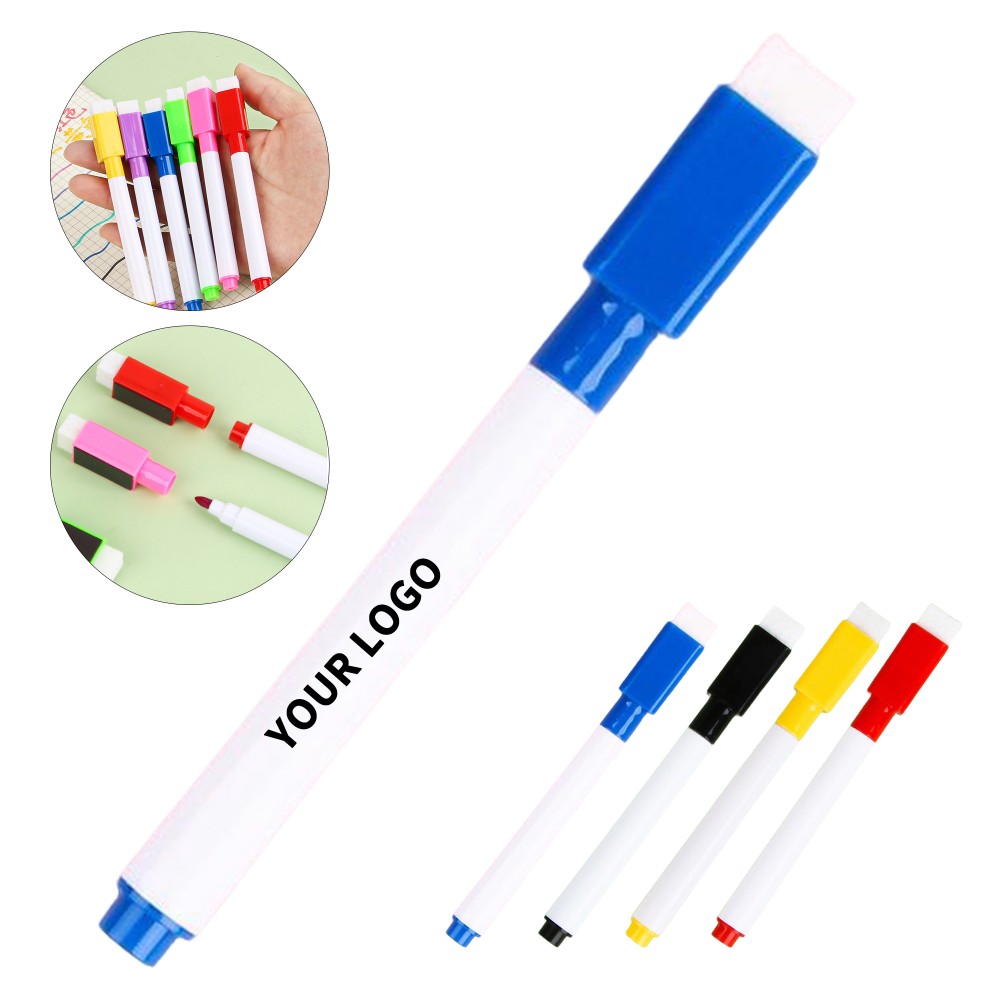 Magnetic Whiteboard Marker Erase Cap Design Custom Imprinted