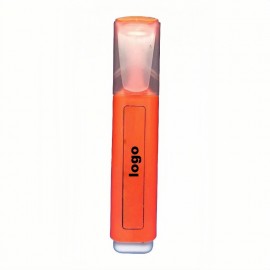 Logo Branded Broad Tip Highlighter Marker with High-Capacity Ink Reservoir
