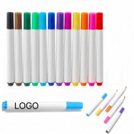 12 Colors Oil-Based Marker Pens Custom Printed