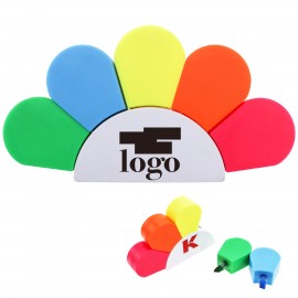 Flower Shape Watercolor Highlighter Custom Imprinted