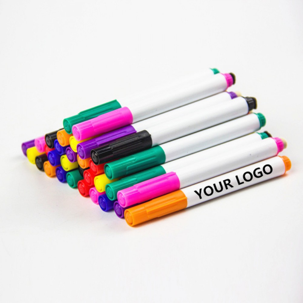 Colorful Whiteboard Marker Custom Printed