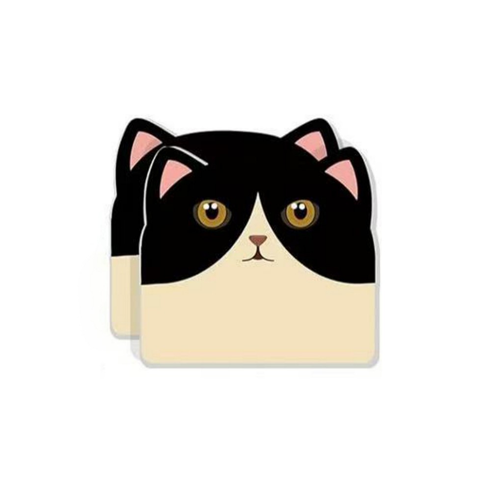 Custom 30 Sheets Paper Cute Cat Sticky Notes Memo Pad Custom Printed