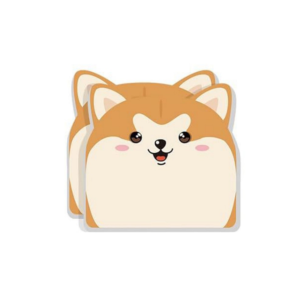 30 Sheets Custom Paper Cute Dog Sticky Notes Writing Pads Custom Printed 30 Sheets Custom Paper Cute Dog Sticky Notes Writing Pads Custom Printed