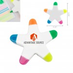 Star-Shaped Highlighter Logo Branded