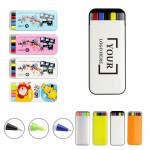 Logo Branded 5pcs Color Marker Pen Set with Custom Logo