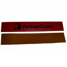 Logo Branded Solid Leather Book Marker