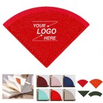 Logo Branded PU Corner Page Book Mark