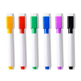 Erasable Whiteboard Markers w/Eraser Caps Logo Branded