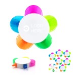 Flower Shape Watercolor Highlighter Pens Logo Branded