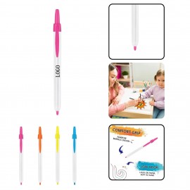 Custom Imprinted Permanent Highlighter Marker Fine Tip