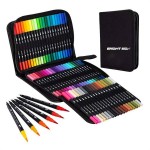 120 Dual Tip Brush Marker Set Custom Imprinted