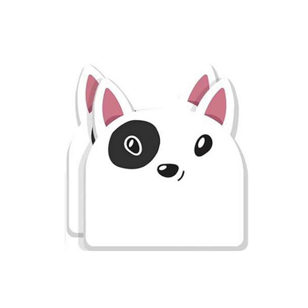 Logo Branded Custom 30 Sheets Paper Cute Dog Sticky Notes Post Notes