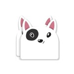 Logo Branded Custom 30 Sheets Paper Cute Dog Sticky Notes Post Notes