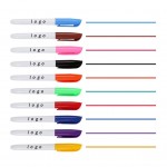 12 Color Oil Based Permanent Marker Pens Custom Imprinted