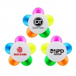 5 Color Flower Shape Marker Custom Imprinted