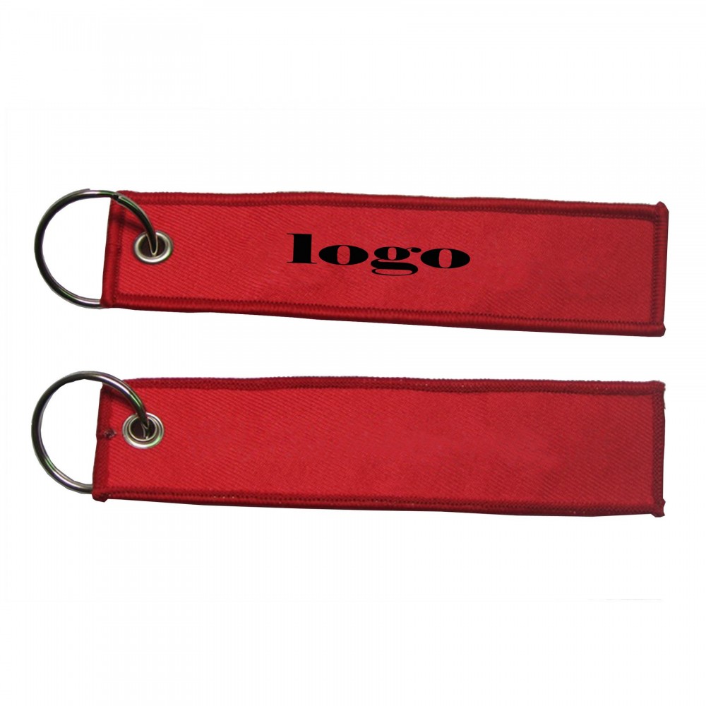 Custom Printed Polyester Key Chain/Marker