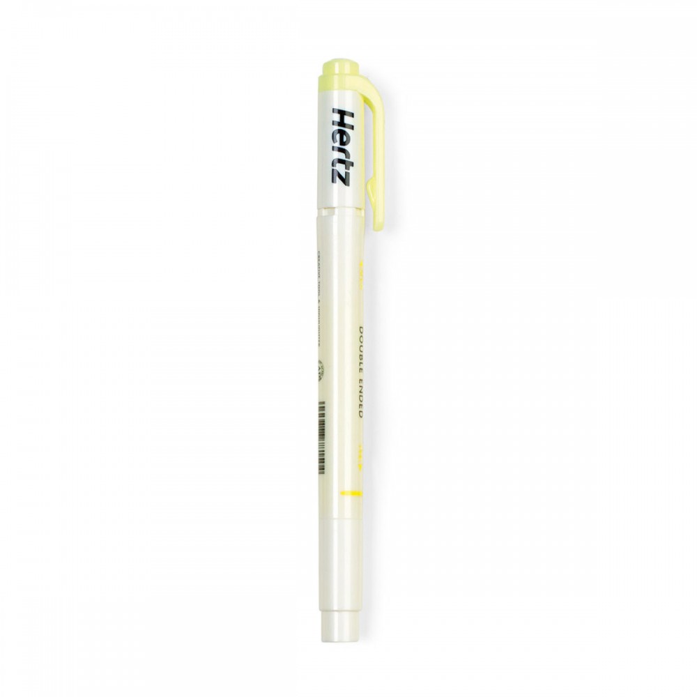 Custom Printed Zebra Mildliner - Mild Yellow Custom Printed Zebra Mildliner - Mild Yellow