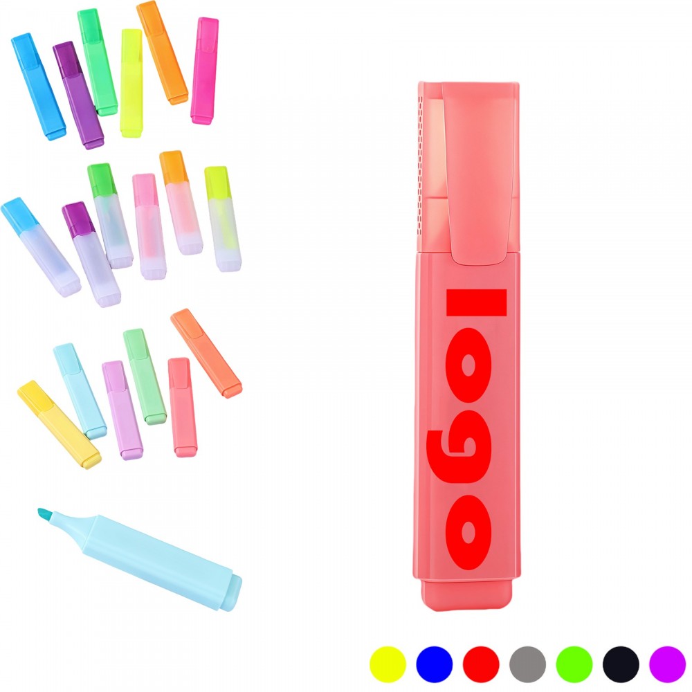 Custom Imprinted Custom Colored Highlighter Markers