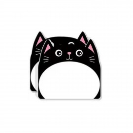 Custom Printed Custom 30 Sheets Adhesive Cute Cat Memo Pad