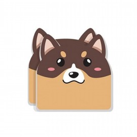 Custom Imprinted Custom 30 Sheets Paper Cute Dog Sticky Notes Markers Notes