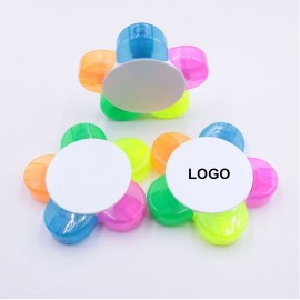 Custom Printed Flower Highlighter Marker
