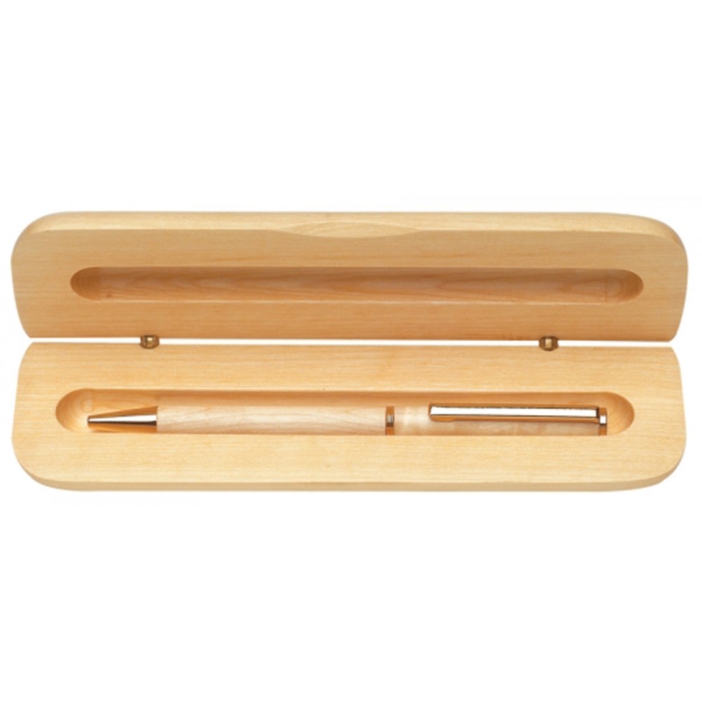 Custom Printed Maple Pen Case (6 1/2"x1 1/2") Custom Printed Maple Pen Case (6 1/2"x1 1/2")