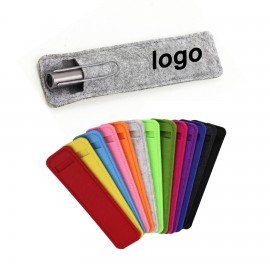 Logo Branded Felt Pen Stationery Storage Case