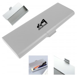 Aluminum Stationery Box Pencil Case Logo Branded  Aluminum Stationery Box Pencil Case Logo Branded