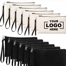 Durable Canvas Zipper Pencil Case Custom Printed