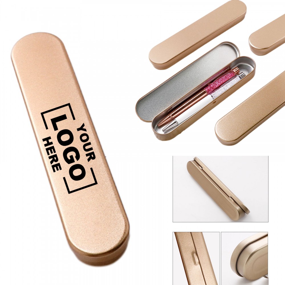 Durable Metal Pencil Case for Students Custom Printed